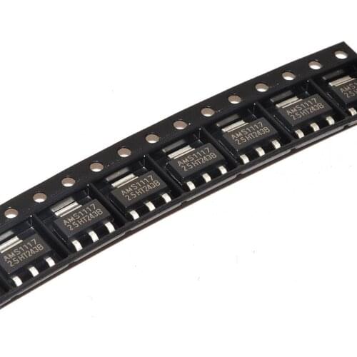 20Pcs AMS1117-2.5 AMS1117 LM1117 2.5V 1A SOT-223 Voltage Regulator