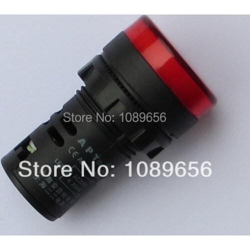 AD16 22 AD16-22 red 12V LED Power Indicator Signal Light 22mm mounting size led Indicator lamp