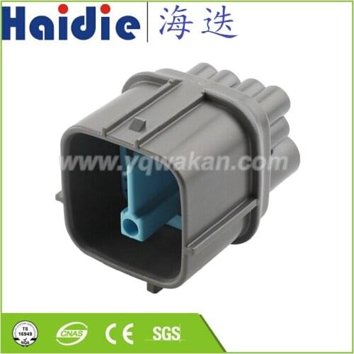 Free shipping 5sets 10pin male auto electric housing plug wiring cable unsealed connector 6181-0381