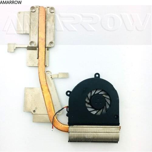 Origenal free shipping Laptop CPU cooling heatsink with fan for Toshiba L670 L675 CPU heatsink