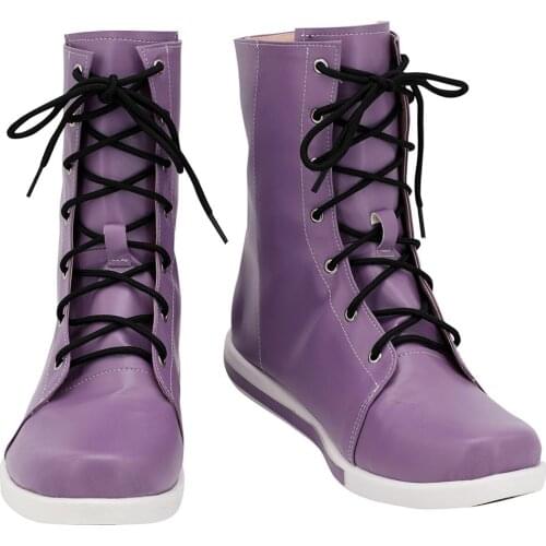 Fate Stay Night Astolfo Cosplay Boots Adult Women Girls Purple Shoes Halloween Carnival Shoes Custom Made