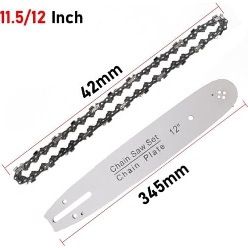 11.5/16 Inch Chainsaw Chain Saw or Bar Guide Change Angle Grinder Into Chain Saw Woodworking Tool Wood Cutting Chainsaw Parts