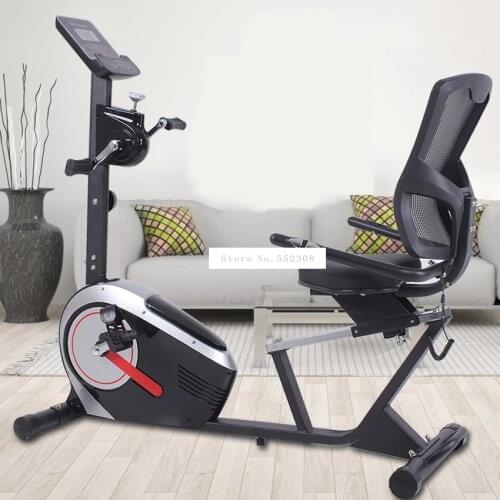 Indoor Exercise Bike Trainer Home Training 14 Gear Magnetic Control Resistance Bicycle Bike Cycling Exercise Trainer Model R8