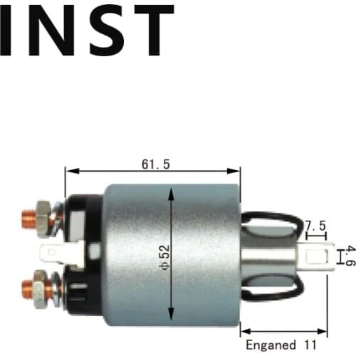ELECTROMAGNETIC SWTICH SOLENOID FOR 12V 2114-27502 2114-77505 133044 66-8120 5811510680 31204P06L03 31204PD4005 STH3936WA