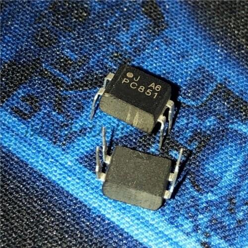 50PCS/LOT PC851 DIP4 DIP-4 Optocoupler Photoelectric coupling