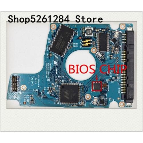 G003235C Toshiba HDD PCB circuit board MQ01ABF050 , HDKCB06H0A01 , MQ01ACF050 , HDD PCB Logic board coding
