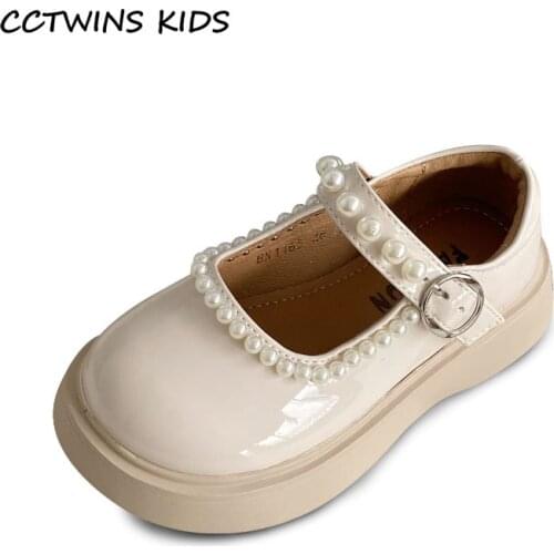 For Girls Shoes 2021 Autumn Kids Fashion Party Princess Children School Shoes Toddler Pearl Mary Jane Dance Soft Sole Platform