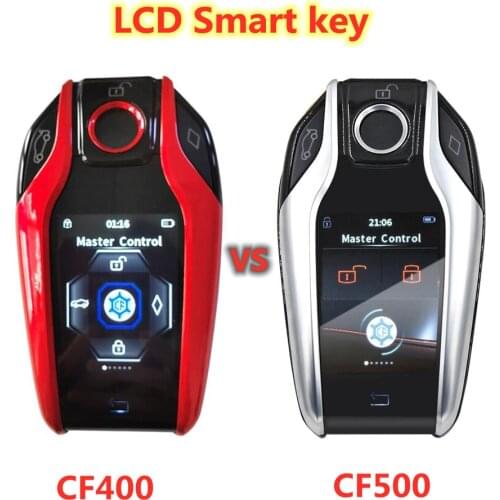 Multi-Language CF400 Upgrade Version Modified Universal Smart Key LCD Screen Comfortable Entry Automatic window lifting