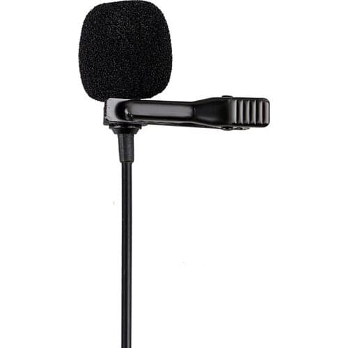 1.5m Type-C Lavalier Microphone Omni Directional Condenser Microphone Superb Sound clip design for Audio and Video Recording