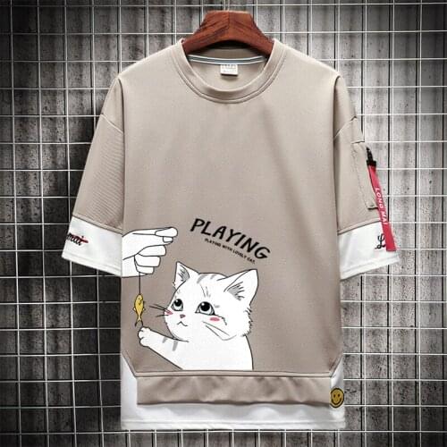 XAXBXC Oversized Men's T-Shirts