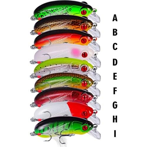 1pcs Crankbait Wobblers Crank Fishing Lure Trolling Vobler Artificial Bait Hard Lures For Pike Bass Fish Goods Tackle Crankbaits