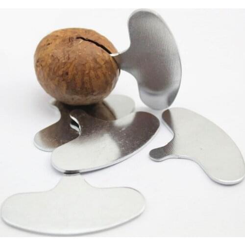 2000pcs Mini Nut Crackers Stainless Steel Macadamia Walnut Opener Portable Camping Kitchen Accessories Nut Tools NO326