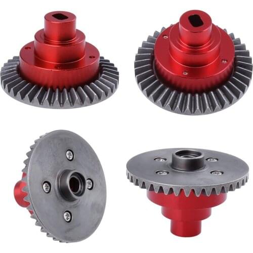 4PCS Box With Steel 38T Gear 180009(18009) For Rc Hobby Model Car 1:10 Hsp Hispeed 94180 Rock Crawler Upgraded Hop-Up Parts