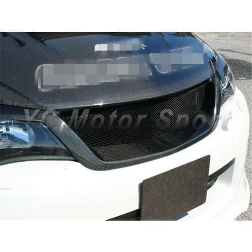 Car Accessories Carbon Fiber CS Style Front Grille Fit For 2008-2010 Impreza GRB WRX STI Front Grille Car-styling