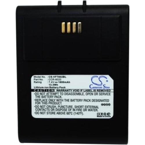 Cameron sino 1800mah battery for VERIFONE 802B-WW-M05 M50 Nurit 8020 8020US20 802BWW05B078801133545 802B-WW-M07 CCR-8020