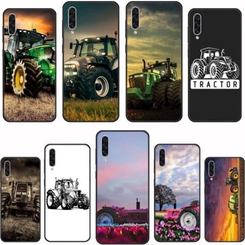 Big tire tractor car Phone Case Cover For Samsung Galaxy A 3 6 7 8 10 20 30 40 50 70 71 10S 20S 30S 50S PLUS