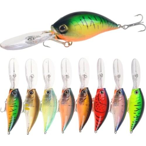 Artificial Bait Hard Bait Fishing Lure 70mm 22g Crankbait Bionic Little Fatty Lure Ocean Fishing