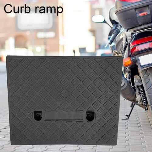 1PCS Slope Pad Lightweight Portable Threshold Ramp Step Mat Pad Car Trailer Truck Bike Motorcycle Wheelchair Slope Mat