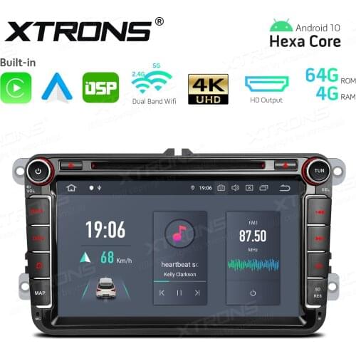 8" Android 10.0 OS Car DVD Multimedia System GPS Radio for Volkswagen Beetle 2011-2015 & Jetta 2005-2015 & Amarok 2010-2015