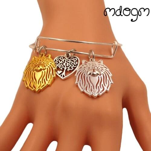 2021 New Fashion Animal Bracelet Bangles Persian Cat Tree Of Life Love Alloy Metal Men Women Male Female Girls Jewelry Gift AKC