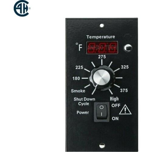 Sawdust pellet furnace feeding system controller digital display embedded temperature sensor
