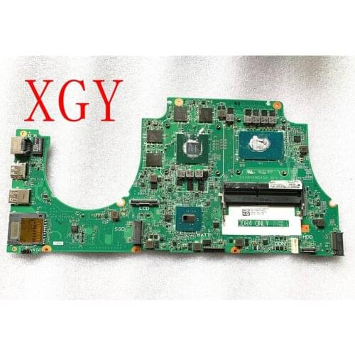 Original FOR Dell Inspiron 5577 Laptop motherboard CN-0TF0TH 0TF0TH TF0TH DAAM9BMBAD0 Com SR32Q I7-7700HQ CPU N17P-G0-A1 100% Te