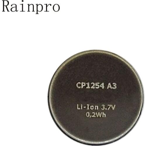 Rainpro 1PCS/LOT CP1254 A3 High capacity rechargeable lithium battery 3.7V for Bluetooth earphone Bracelet LIR1254