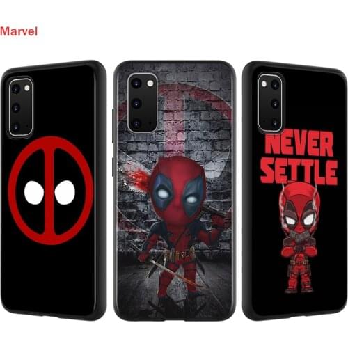 Deadpool Marvel Cartoon For Samsung Galaxy A01 A11 A12 A22 A21S A31 A41 A42 A51 A71 A32 A52 A72 A02S Soft Phone Case