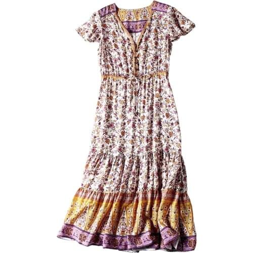 TEELYNN Long Summer Dresses