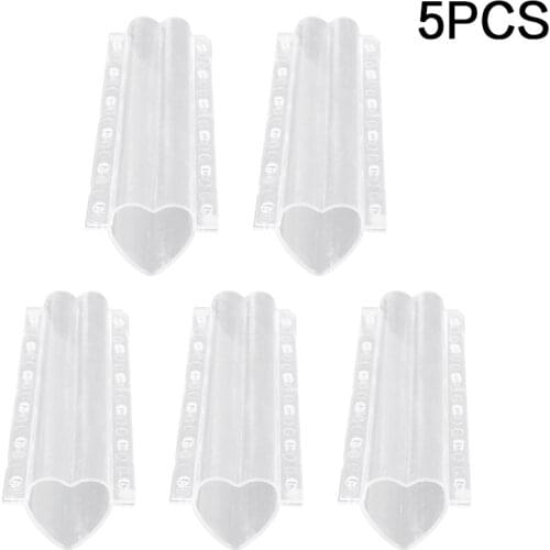 5x Heart Shape Cucumber Shaping Mold Garden Vegetable Grow Forming Mould Tool Transparent Heart Shaped Fruit Growing Molds