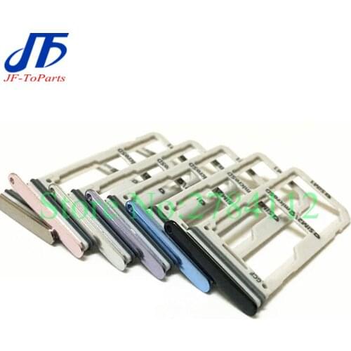 20Pcs For Samsung Galaxy S7 edge G935F G930F / S8 Plus G955 G950 S8+ S8P SIM Card Slot SD Card Tray Holder Adapter Assembly