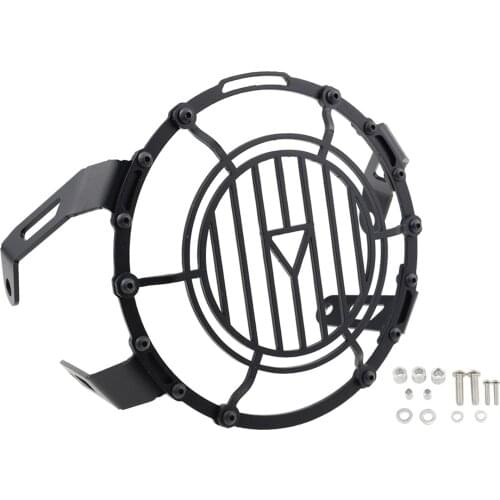 Motorcycle Accessory Headlight Lamp Guard Head Light Covers Protection for Street Twin 900 Scrambler 16-20