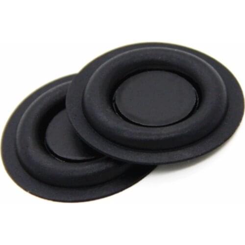 2PCS 30mm diameter bass diaphragm Passive plate Enhanced bass low frequency film Radiator rubber diaphragm