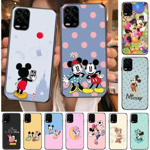 Minnie Mouse Soccer cartoon Phone Case For XiaoMi Redmi Note 11 10 9S 8 7 6 5 A Pro T Y1 Anime Black Cover Silicone Back Pre sty