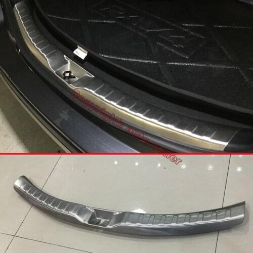 For Toyota RAV4 2016 2017 Stainless Steel Interior Rear Bumper Protection Trunk Sill Decorative Plate Pedal