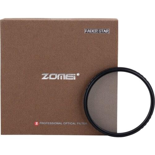 Zomei ABS Fader Star Line Star Filter 4 6 8 Piont Filtro Camera Filters 52 58 67 72 77 82mm For Canon Nikon Sony DSLR Camera