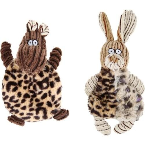 Pet Toy Interesting Plush Chew Toy Puppy Dog Chew Bite Sound Squeaker Squeaky Toy