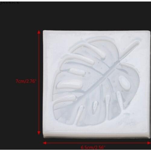 JAVRICK 1 pc Tropical Palm Leaves DIY Silicone Mould Epoxy Resin Mold For Jewelry Making Tool epoxy resin mold for jewelry