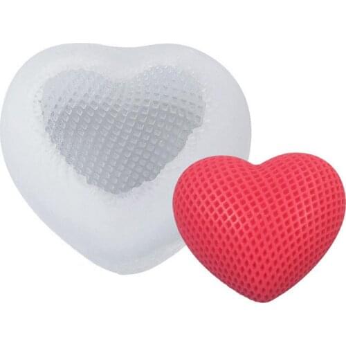 Love Heart Shape Silicone Cake Mold Chocolate Mould Diy Candy Dessert Kithchen Baking Tool Handmade Soap Craft Supplies
