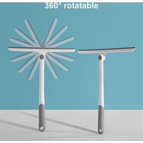 Windshield Scraper Home Car Glass Window Windscreen 360 Degrees Rotating Design Cleaning Tool