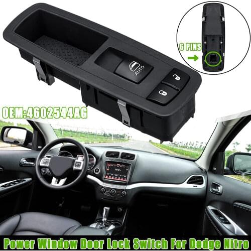 For Town & Country Jeep Liberty Dodge Caravan Journey Nitro Power Master Window Control Switch Button Console 68030822AB