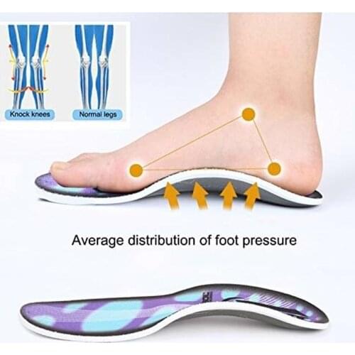 Outdoor Sports Shoes Pads Silicone Gel Insoles Foot Care Orthotic Insoles Plantar Fasciitis Heel Insoles For Running Hiking