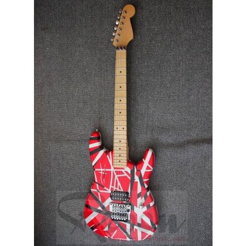 Weifang Rebon 6 string KR 5150 Electric Guitar in Red Colour