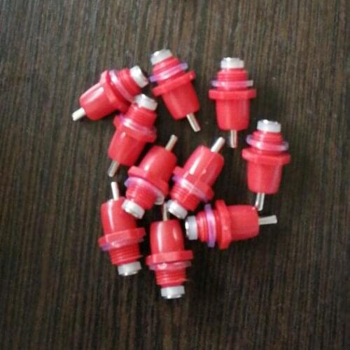 10/20pcs Poultry Water Nipples Animal Automatic Drinker Waterer Feeder Screw Drinking Nipples