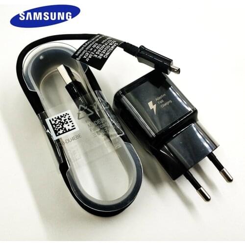 Samsung Fast Charger EU Plug Adapter Quick Charge 150cm Micro USB Cable for Samsung Galaxy S6 S7 Edge A3 A5 A7 2016 J7 Note 4 5