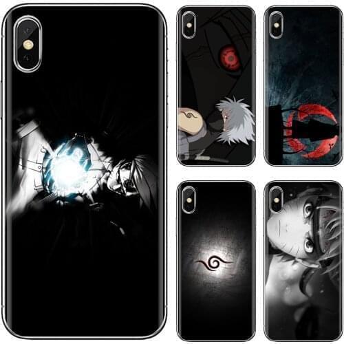 For Xiaomi Redmi 2 S2 3 3S 4 4A 5 5A 5 6 6A 7A 9 9T 9C 9A Pro Pocophone F1 Cover Naruto-Black