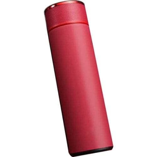 JOYLIVE 500ML Travel Coffee Mug Tea Milk Mug Thermos Vacuum Flasks Temperature Display 304Stainless Steel Hot Water Bottle