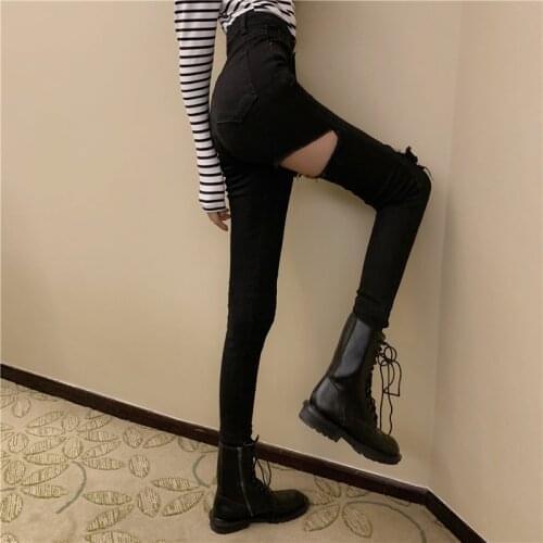 Женские обтягивающие джинсы LAJWMPLXLS China At AliExpress