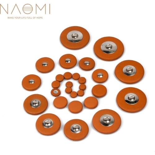 NAOMI Soprano Saxophone Pads Replacement Set For Soprano Saxophone Pads Saxophone Parts Accessories
