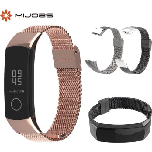 Metal Strap for Honor Band 3 Wristband Bracelets for Huawei Honor 3 Band 4 Watch Band for Honor Band 4 Strap For Honor 5 Band